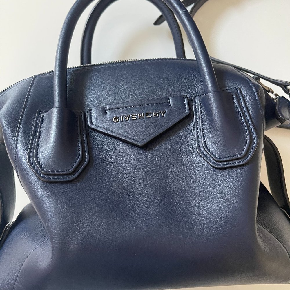 Givenchy Antigona Small Navy Blue